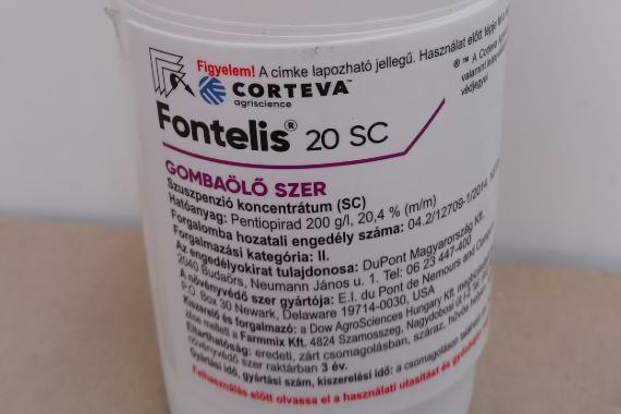 Fontelis 20 SC engedly visszavonsa